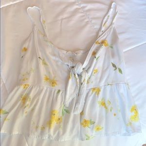 L.A. Hearts Floral Crop Top